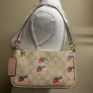 Strawberry Print Bag